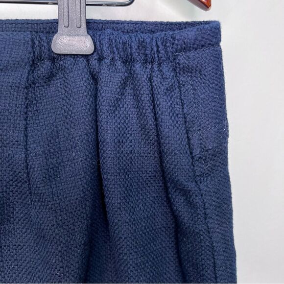 𝅺TALBOTS Navy Blue Medium Weight A line Skirt Size 14 - Picture 3 of 7